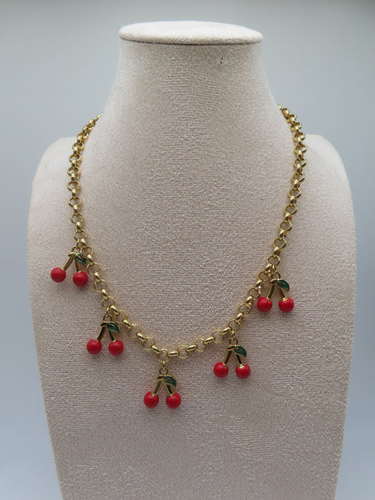 Collana ciliegie