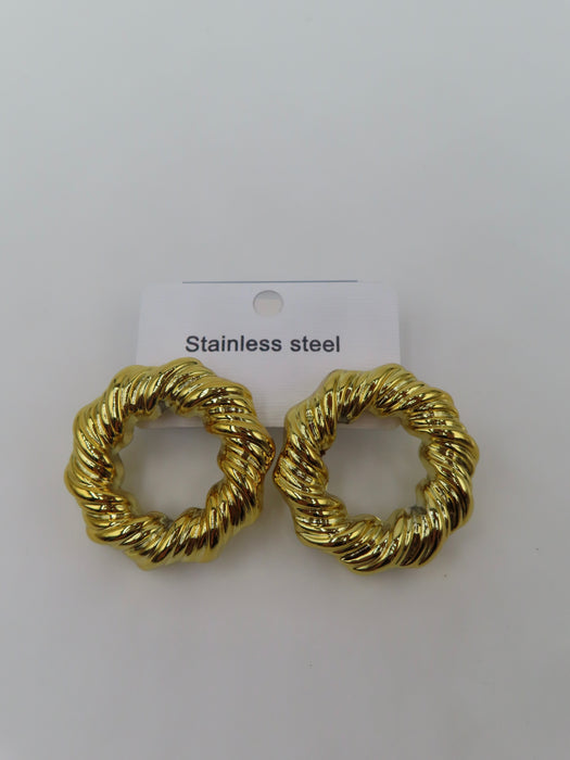 Orecchini tarallo doppio