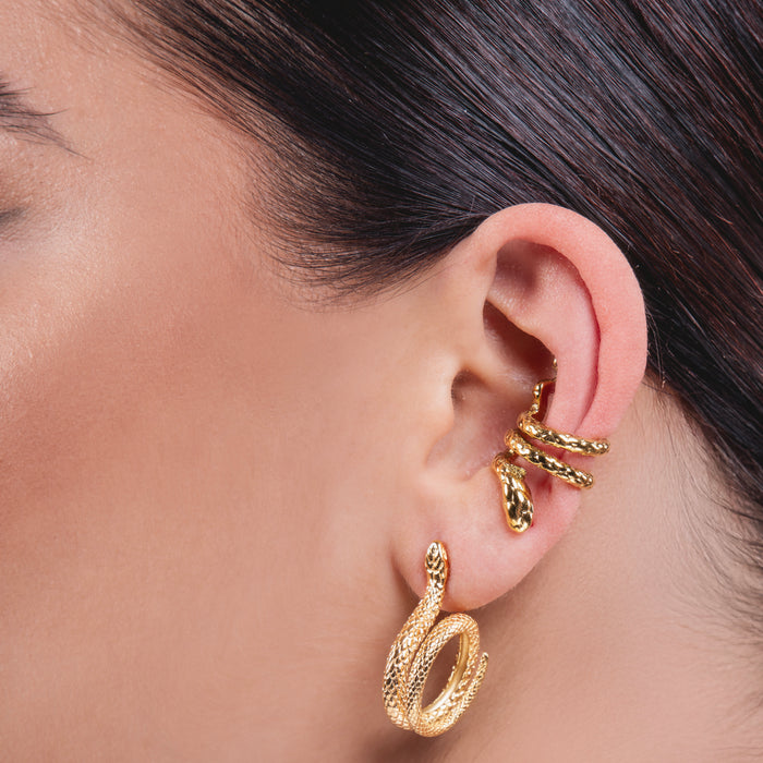 Earcuff serpente