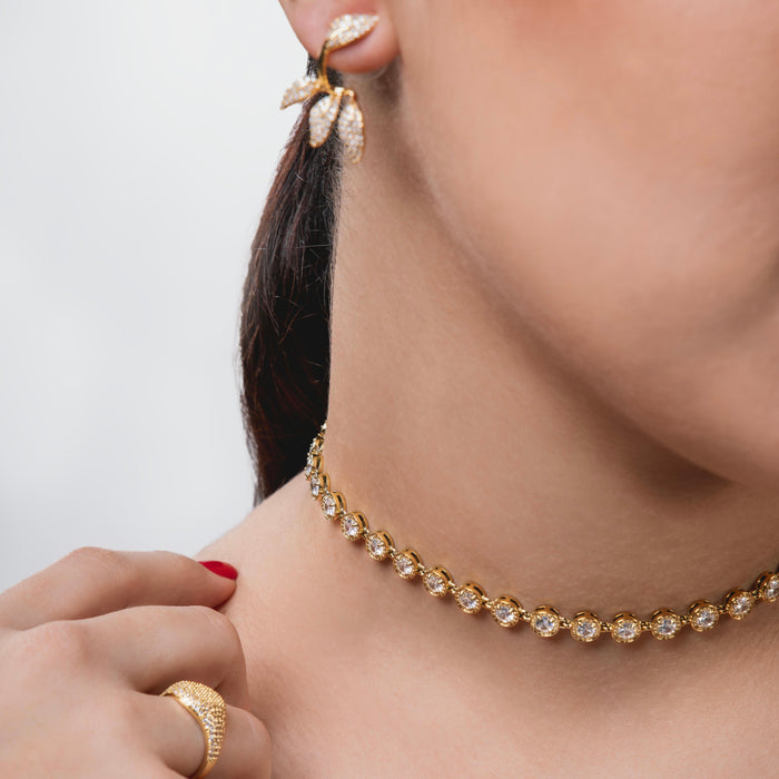 Collana Diamanti tondi