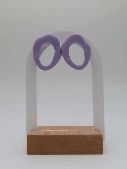 Orecchini tarallo colorati