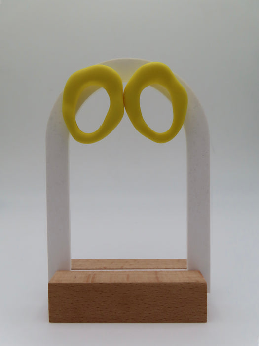 Orecchini tarallo colorati