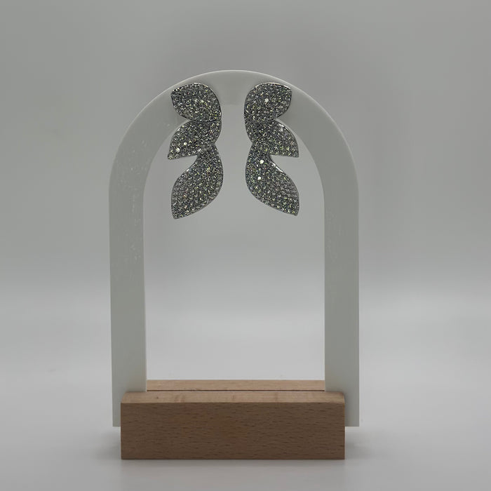 Orecchini foglia grande