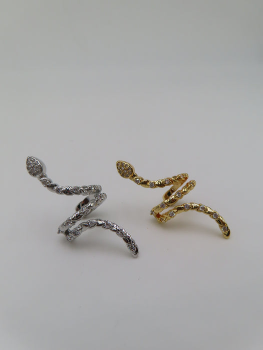 Earcuff serpente grande