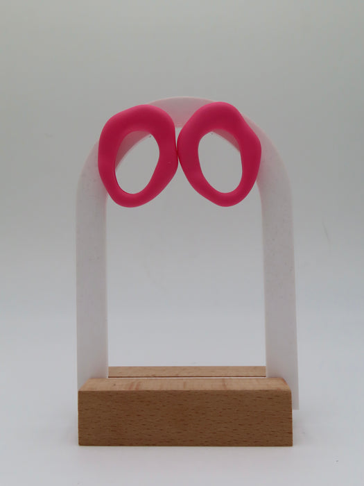 Orecchini tarallo colorati