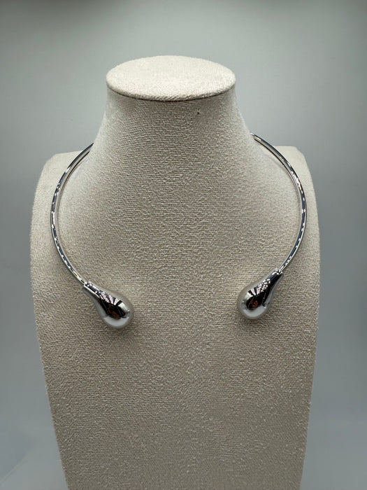 Collana rigida gocce