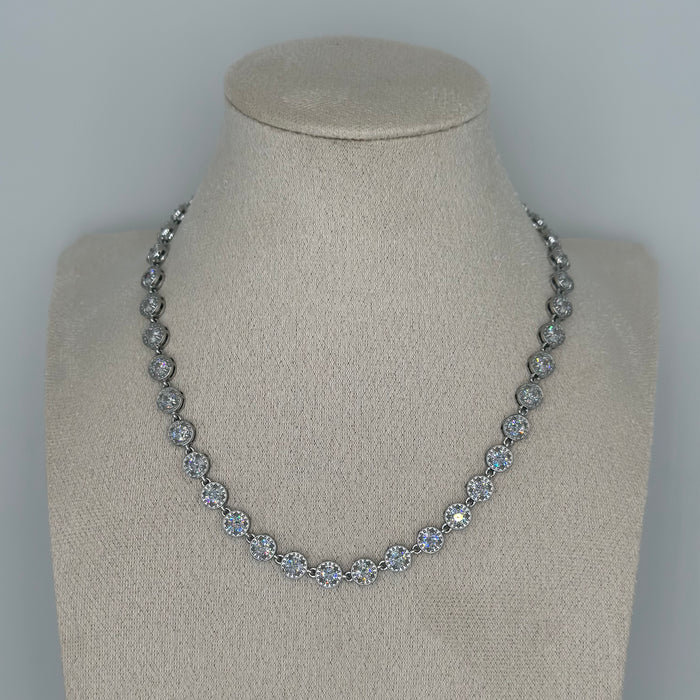Collana Diamanti tondi