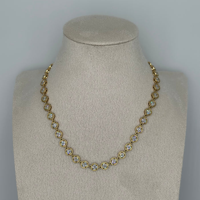 Collana Diamanti tondi