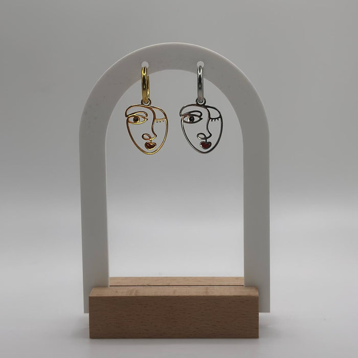Orecchini viso