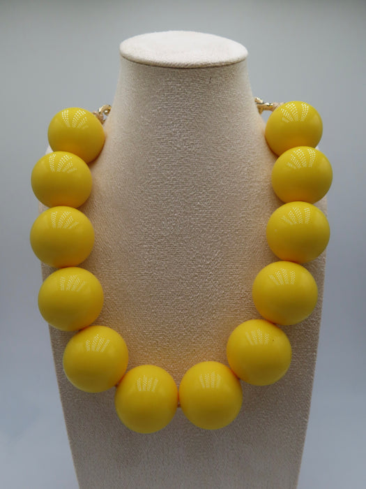 Collana maxi perle