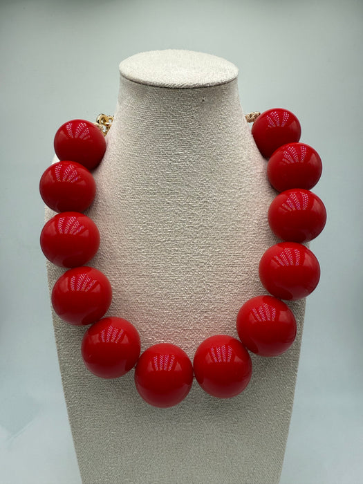 Collana maxi perle