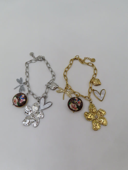 Bracciale floreale
