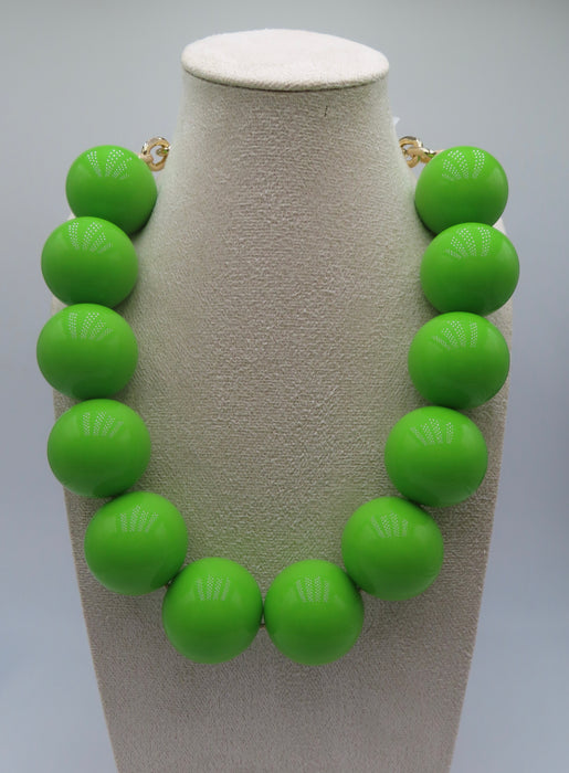 Collana maxi perle